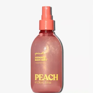 Спрей із шиммером PINK Shimmer Peach Body Mist